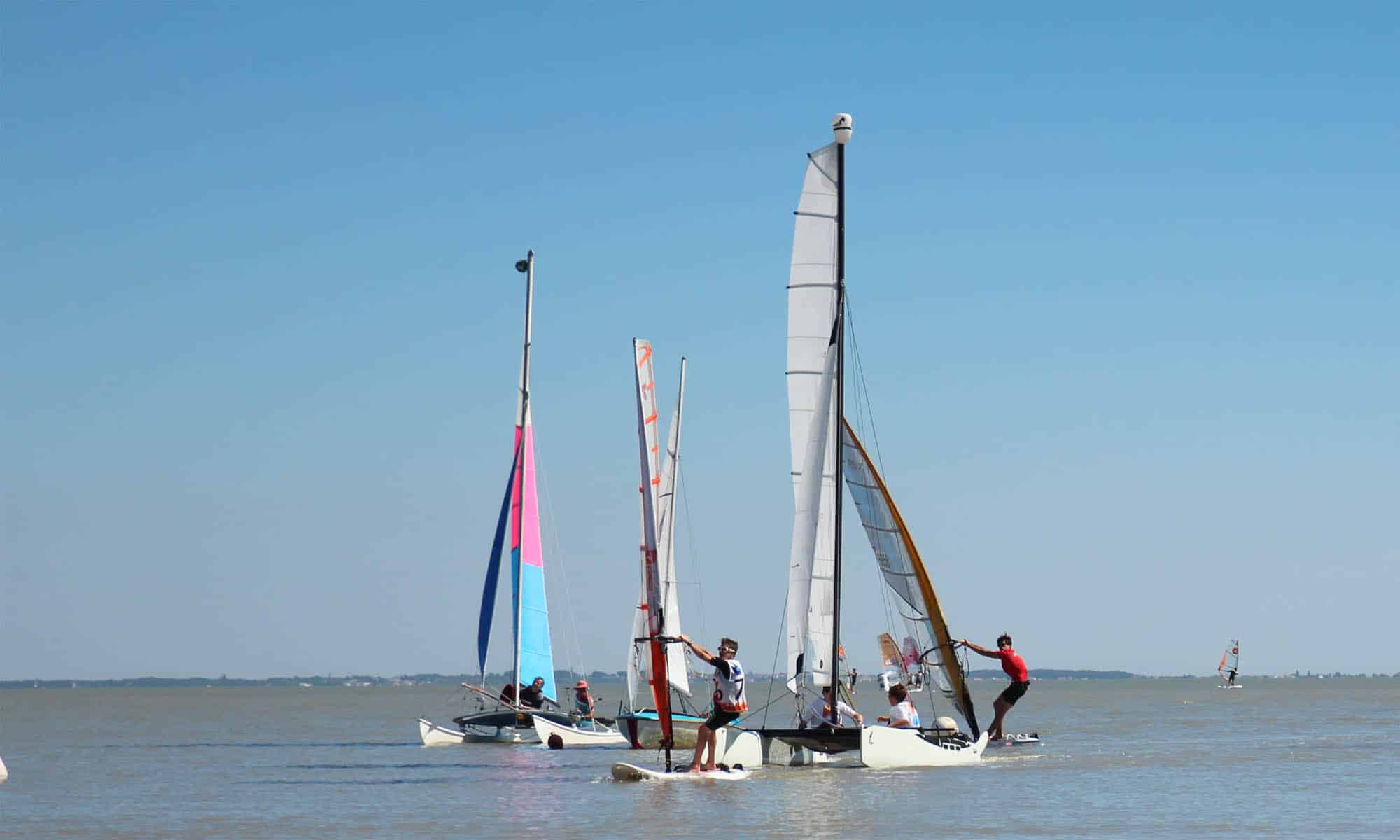 Stage de voile en mer à La Rochelle