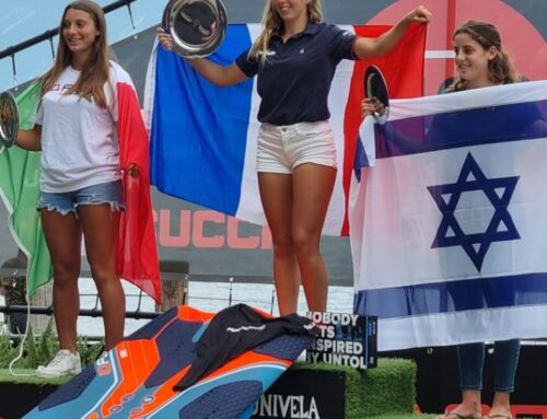 Manon Pianazza Championne du Monde IQFOIL 2021