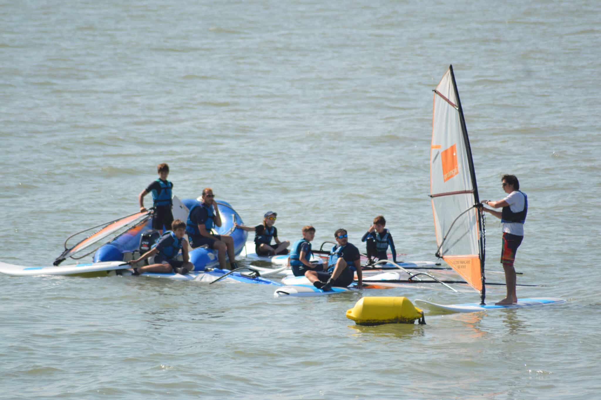 Cours particulier de planche à voile à Angoulins par le CNA