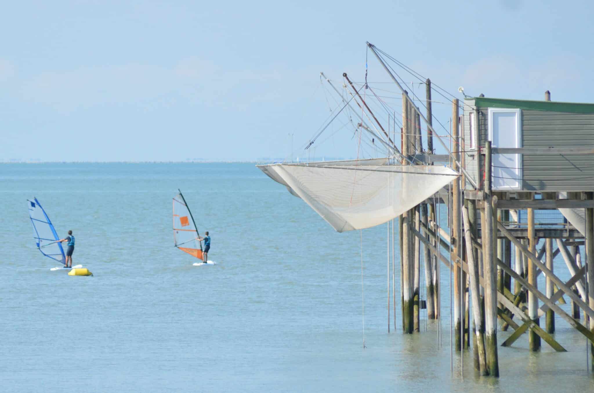 Cours particulier planche à voile en face de Chatelaillon