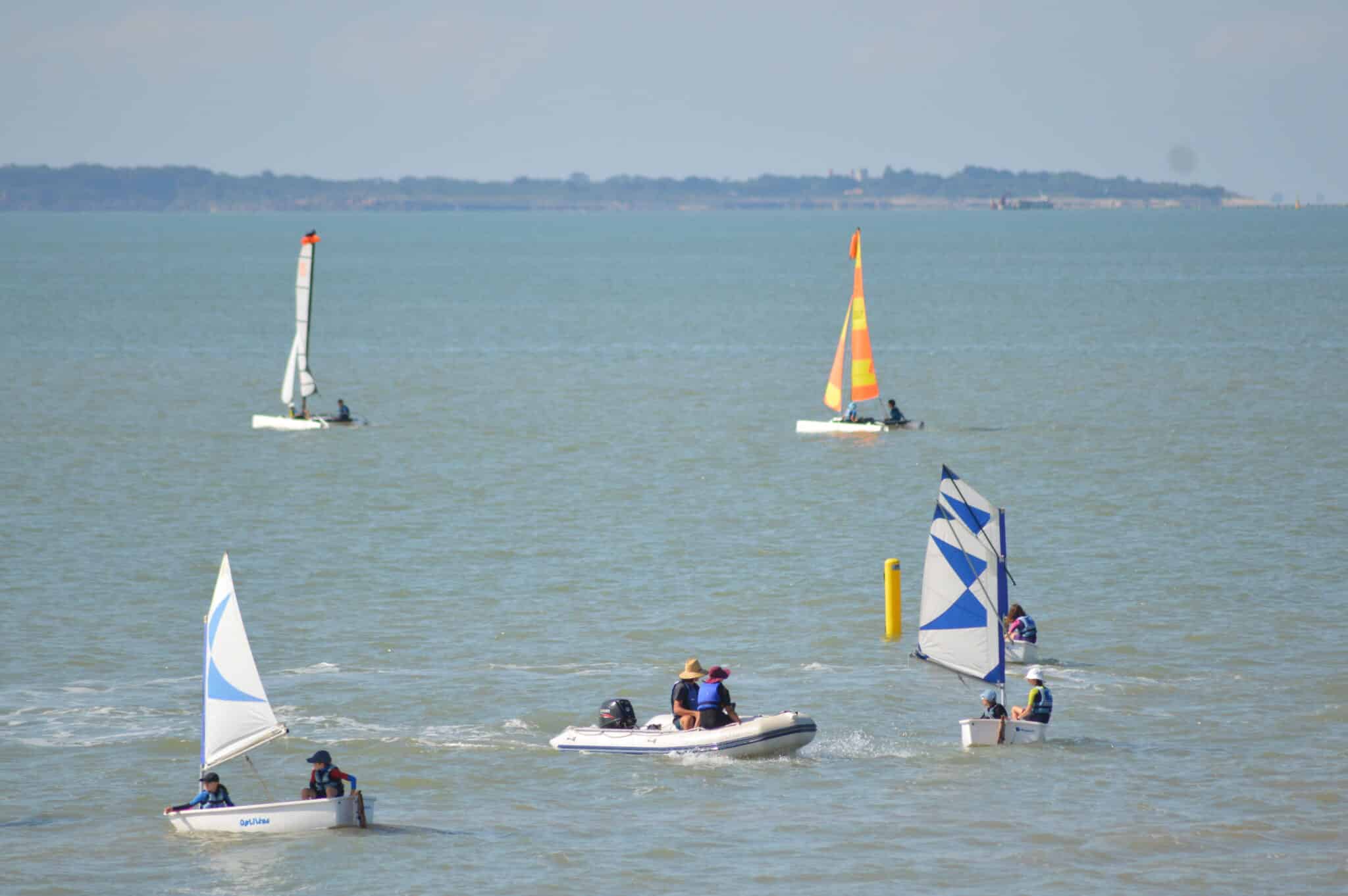 Cours particulier de catamaran à Angoulins