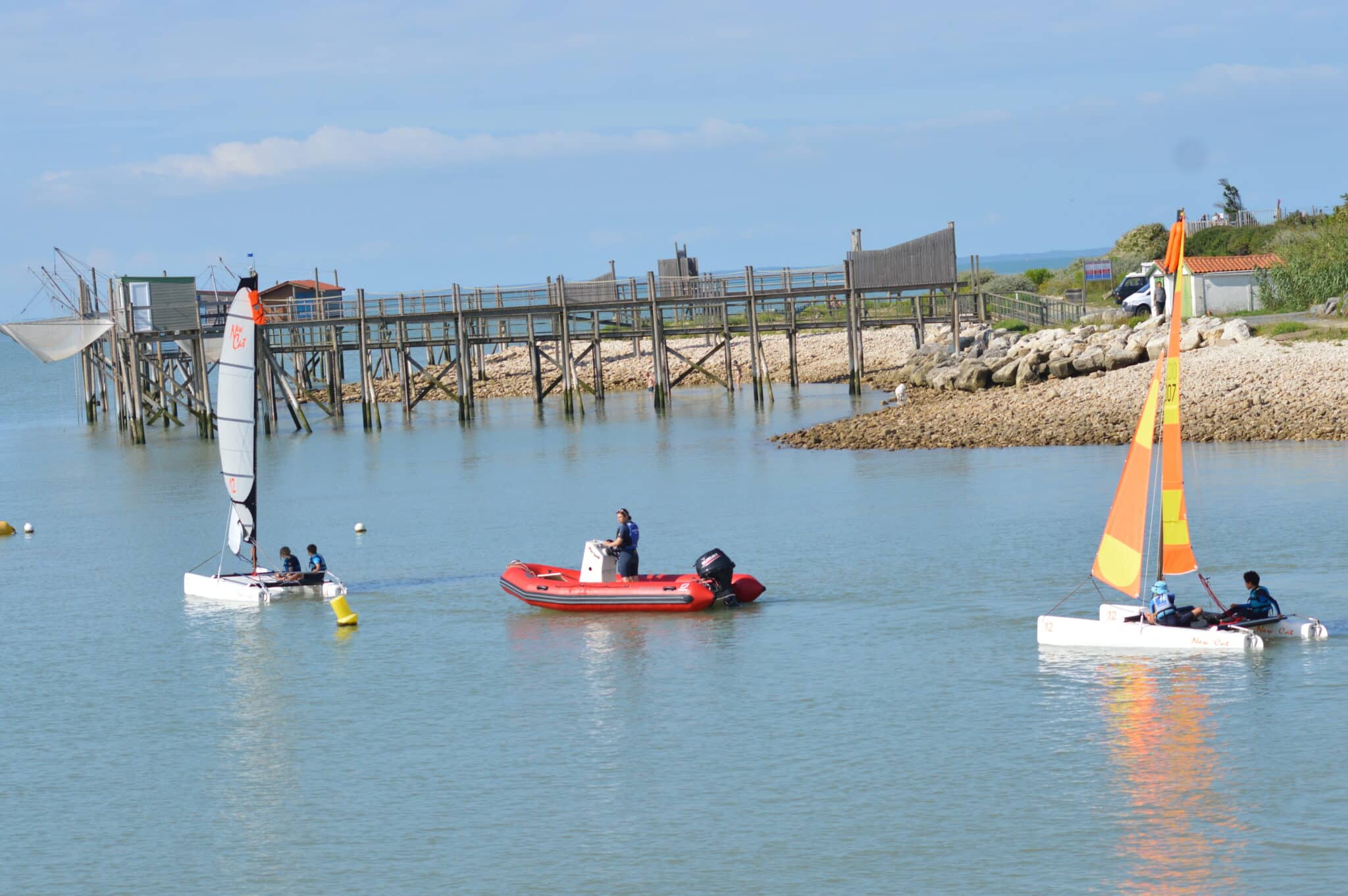 Cours particulier de catamaran près de La Rochelle