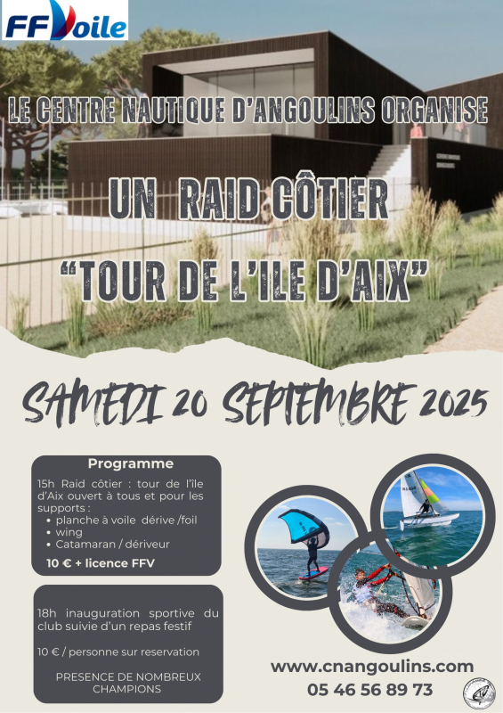 raid cotier tour de l ile d aix 20 09 2025